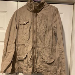 Ashley xl tan utility jacket